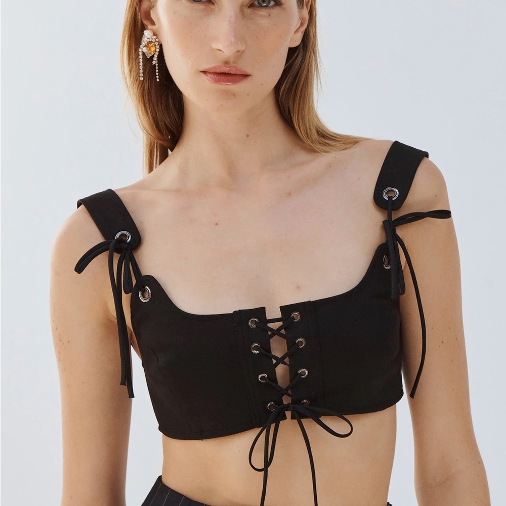 Monse lacing bra